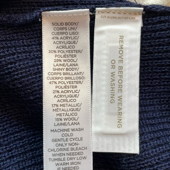 Ann Taylor LOFT Bundle of 3 Pullover Knit Sweaters M EUC - Picture 14 of 14